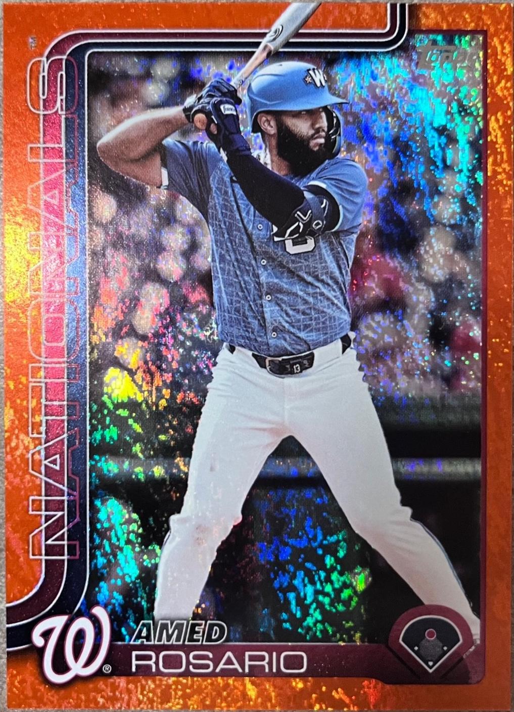 Amed Rosario [Holo Orange Foil] #US322