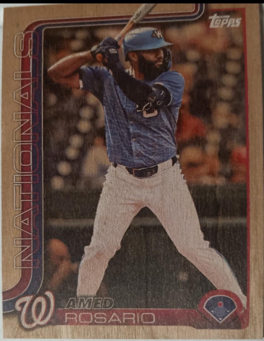 Amed Rosario [Wood] #US322