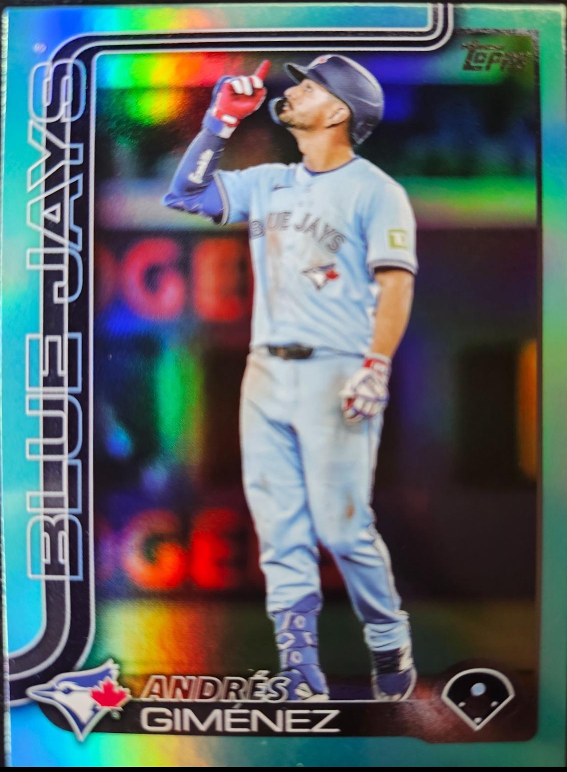 Andres Gimenez [Aqua Rainbow Foil] #US75