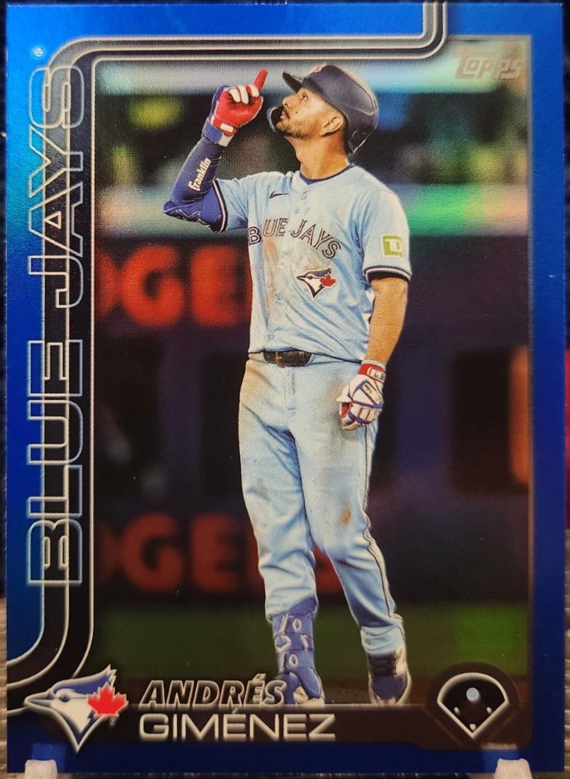 Andres Gimenez [Blue Rainbow Foil] #US75