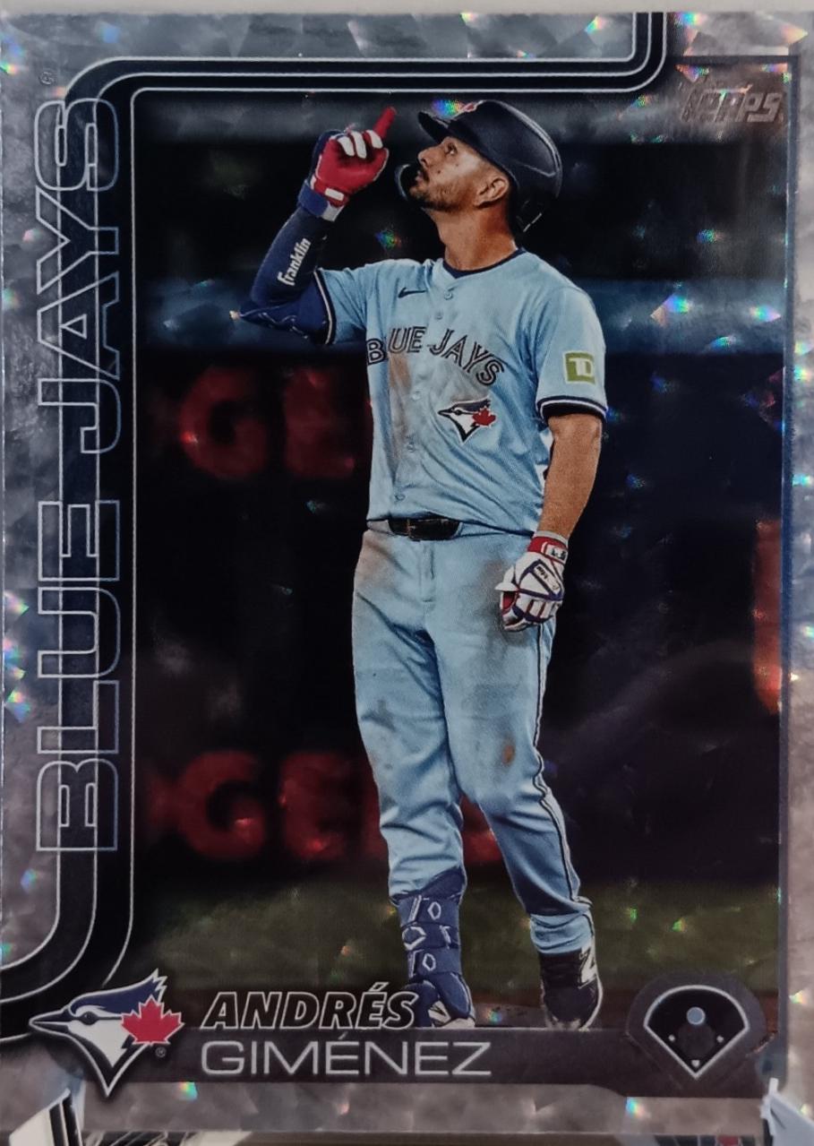 Andres Gimenez [Silver Crackle Foil] #US75