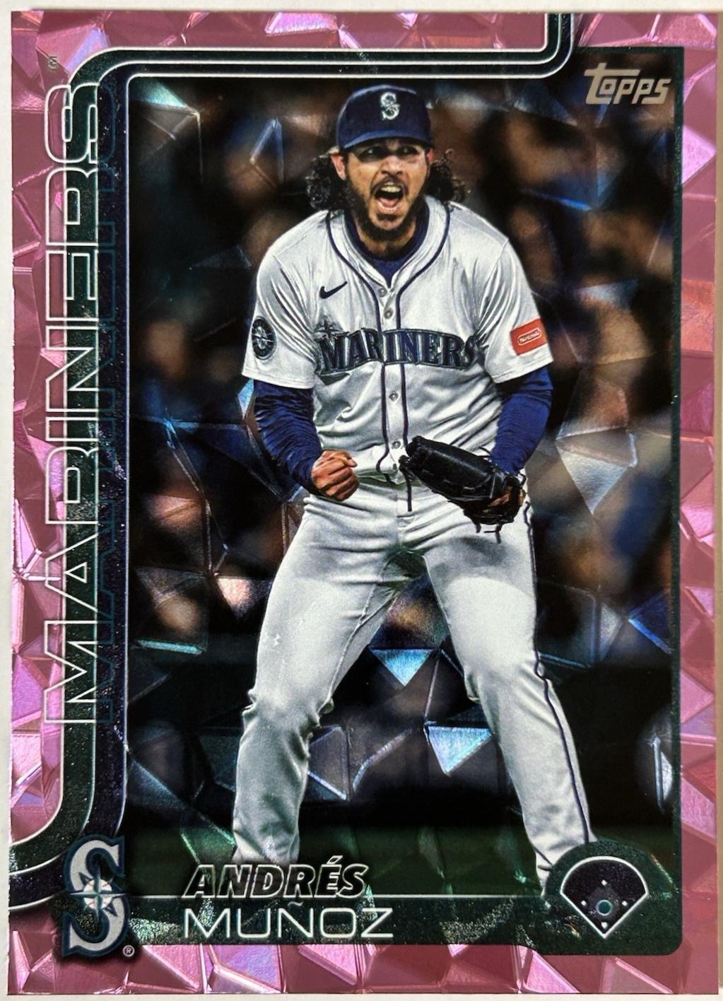 Andres Munoz [Pink Diamante Foil] #US12