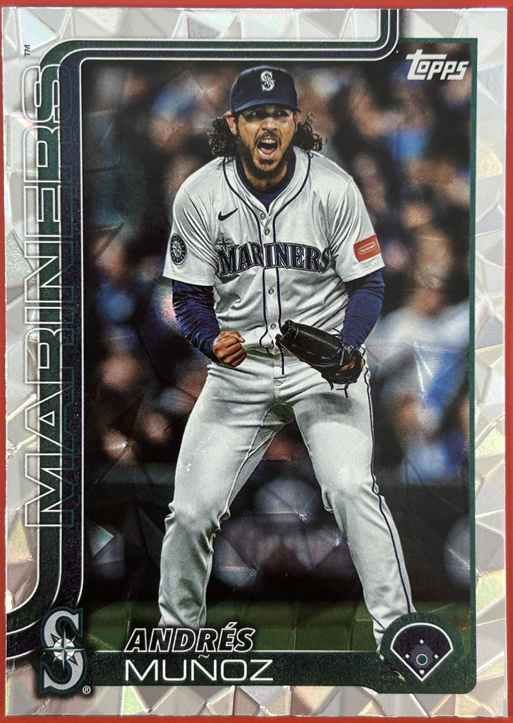 Andres Munoz [Silver Crackle Foil] #US12