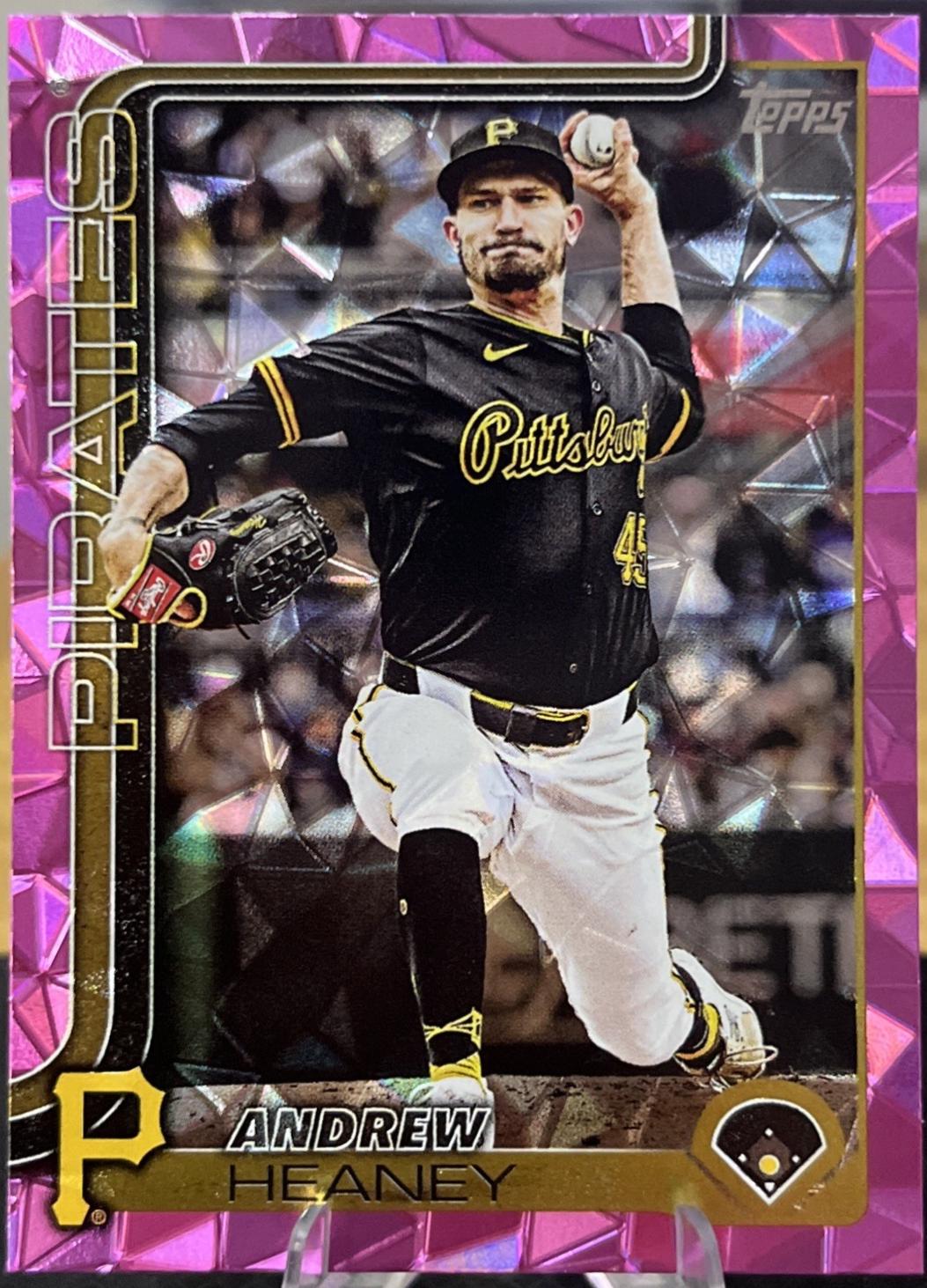 Andrew Heaney [Pink Diamante Foil] #US299