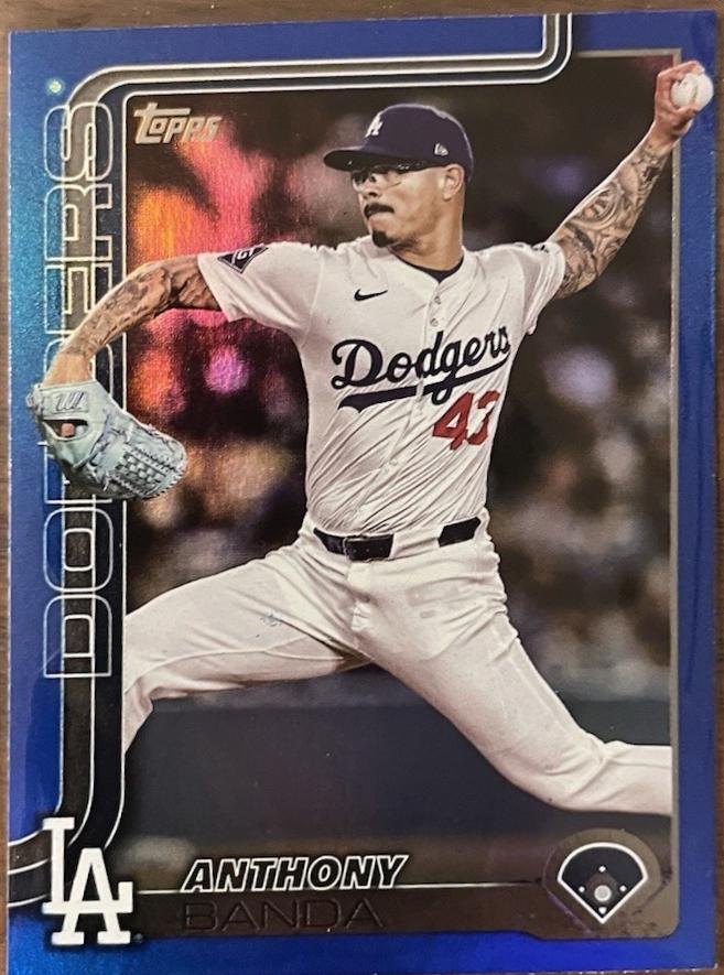 Anthony Banda [Blue Rainbow Foil] #US132