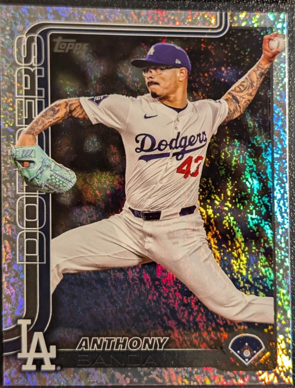 Anthony Banda [Silver Crackle Foil] #US132