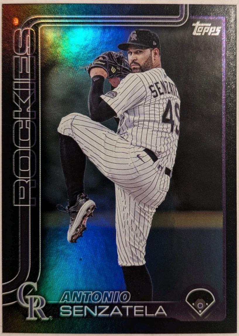 Antonio Senzatela [Black Rainbow Foil] #US154