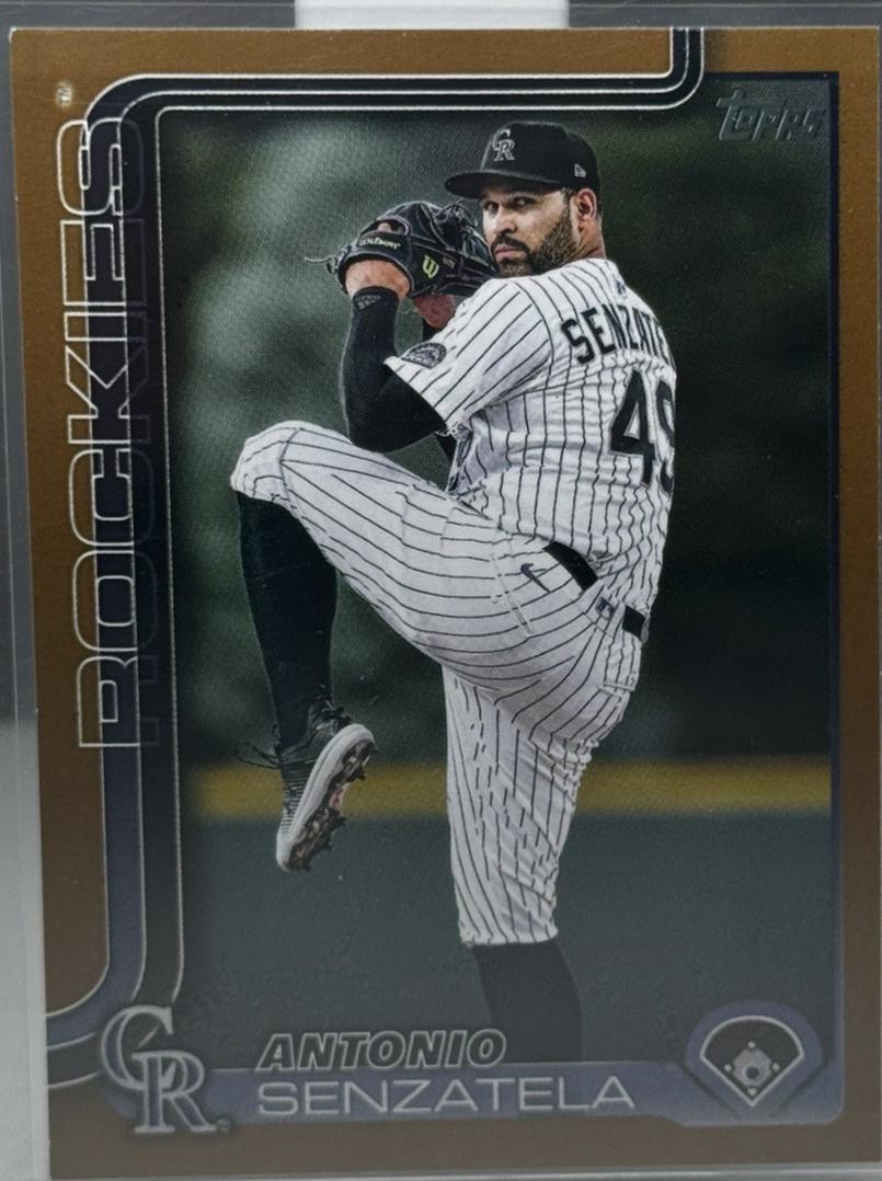 Antonio Senzatela [Gold Border] #US154