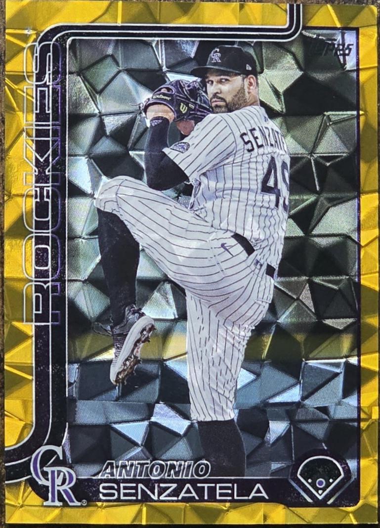 Antonio Senzatela [Gold Diamante Foil] #US154