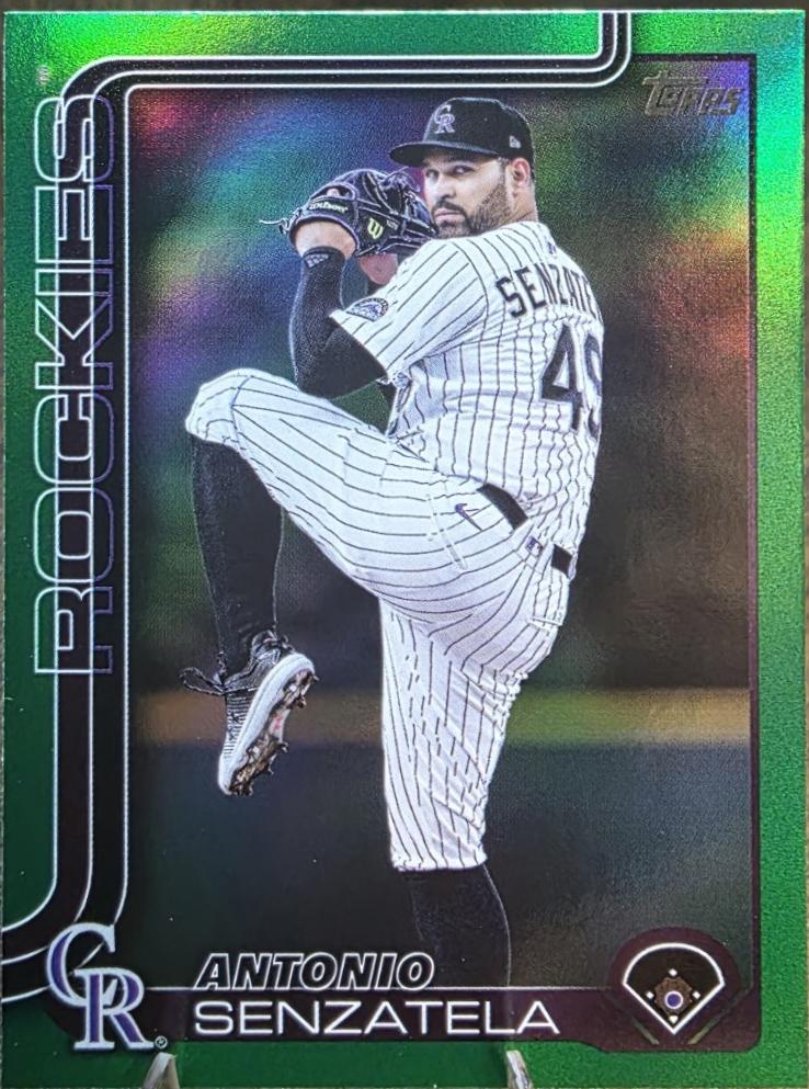 Antonio Senzatela [Green Rainbow Foil] #US154