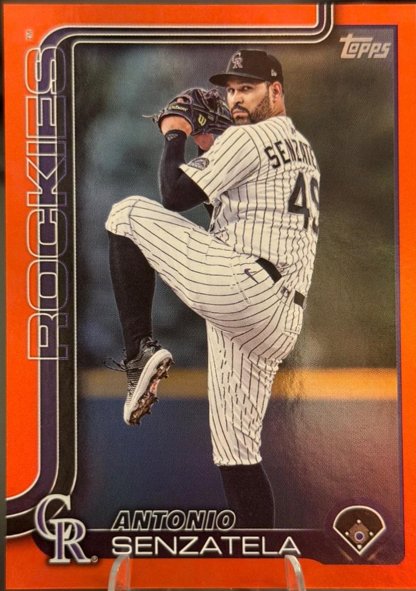 Antonio Senzatela [Orange Rainbow Foil] #US154