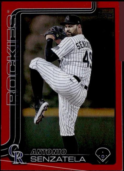 Antonio Senzatela [Red Diamante Foil] #US154