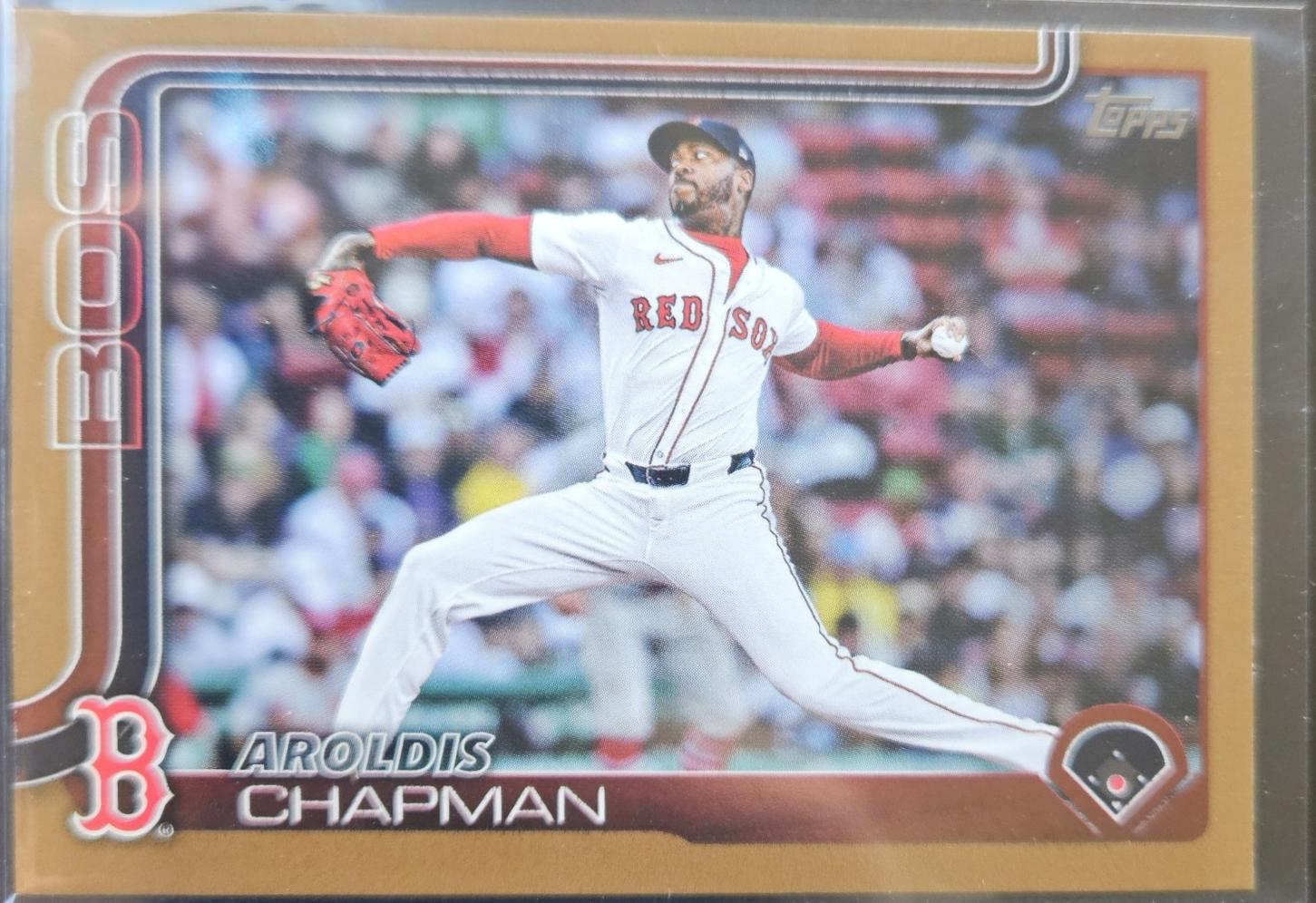 Aroldis Chapman [Gold Border] #US116