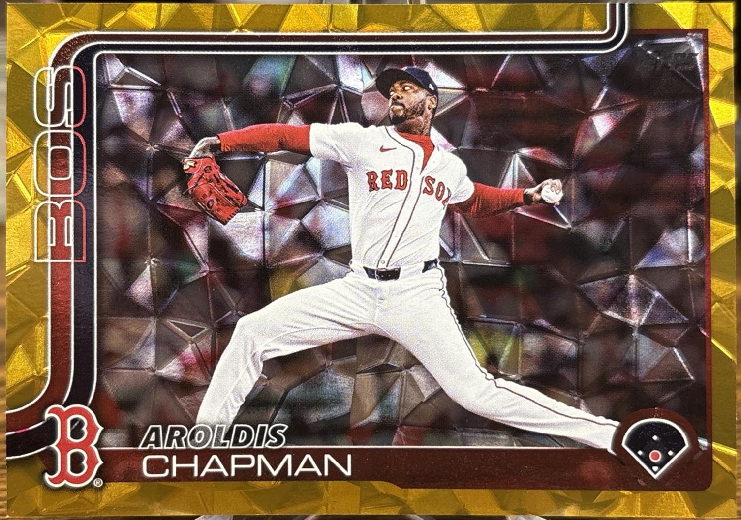 Aroldis Chapman [Gold Diamante Foil] #US116
