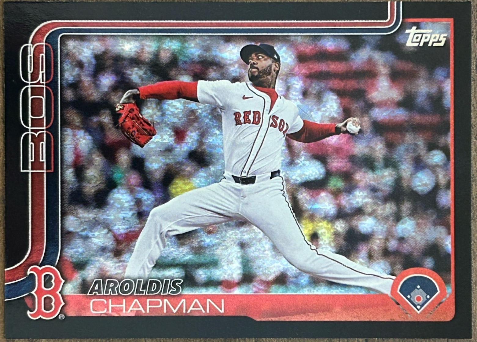 Aroldis Chapman [Holo Black Foil] #US116