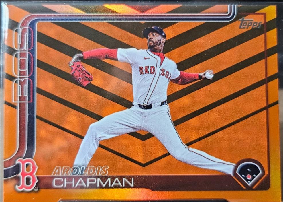 Aroldis Chapman [Holo Orange Foil] #US116