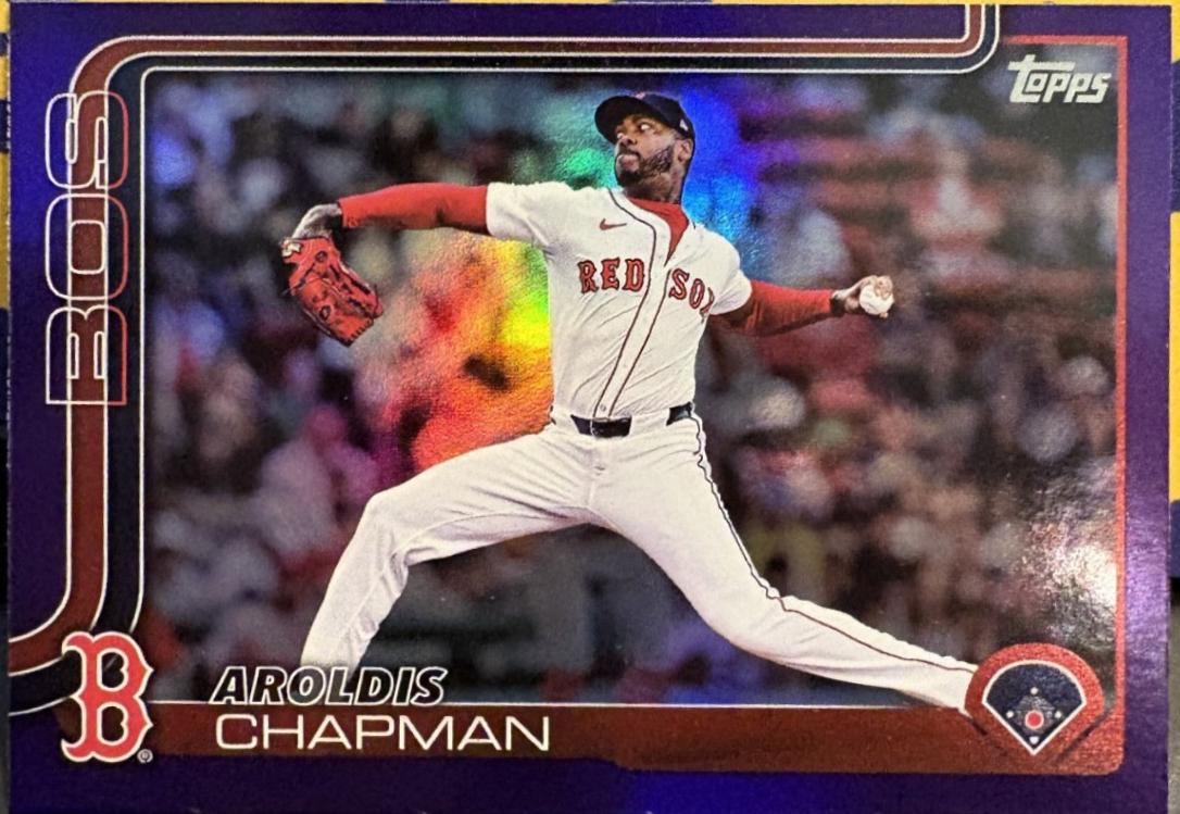 Aroldis Chapman [Purple Rainbow Foil] #US116