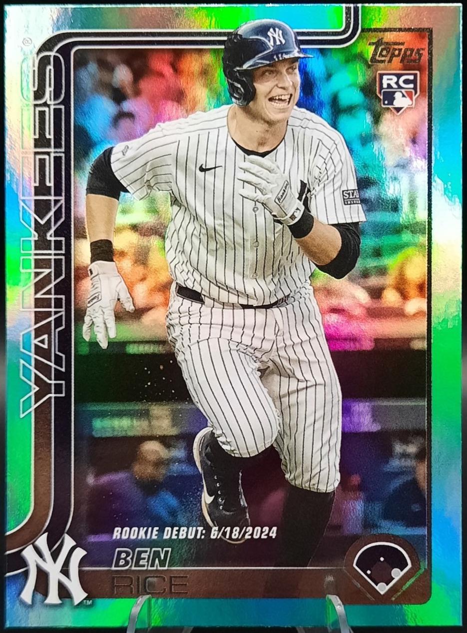 Ben Rice [Aqua Rainbow Foil] #US25