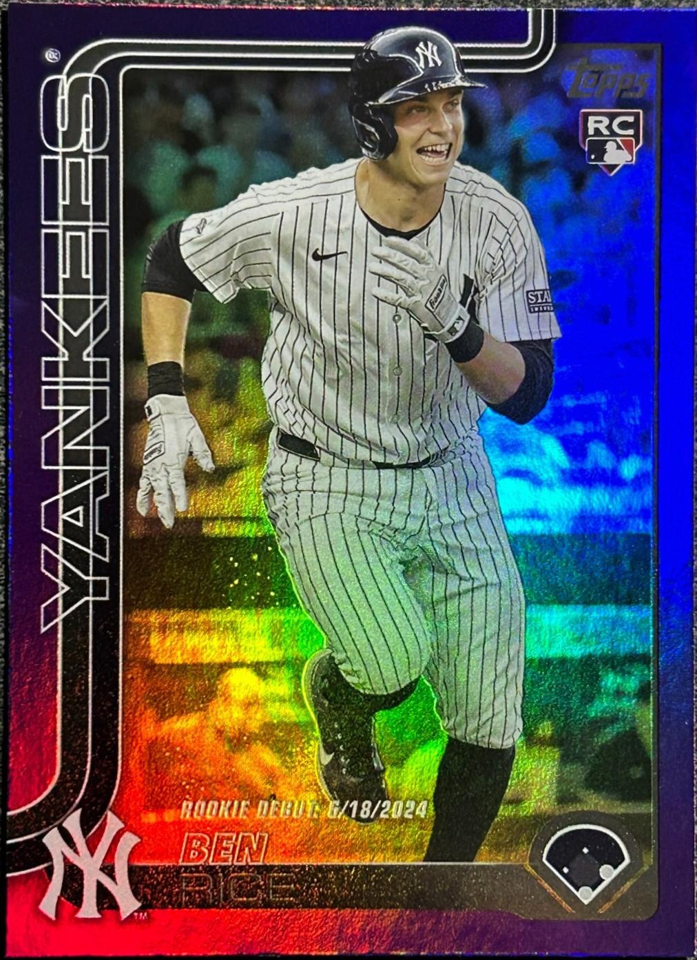 Ben Rice [Purple Rainbow Foil] #US25