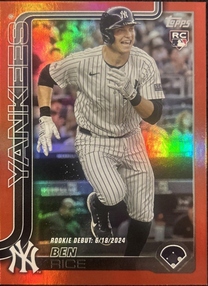 Ben Rice [Red Diamante Foil] #US25