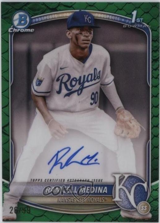 Ramcell Medina [Reptilian Green Refractor] #CPA-RA