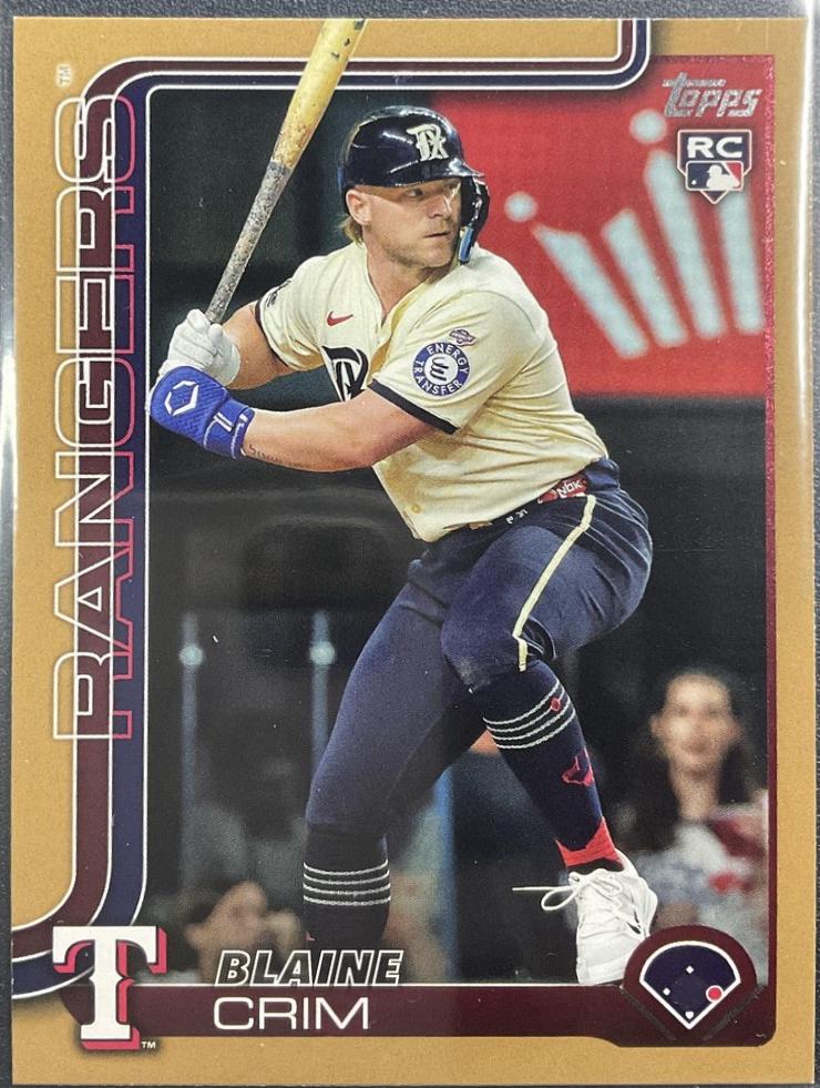 Blaine Crim [Gold Border] #US205
