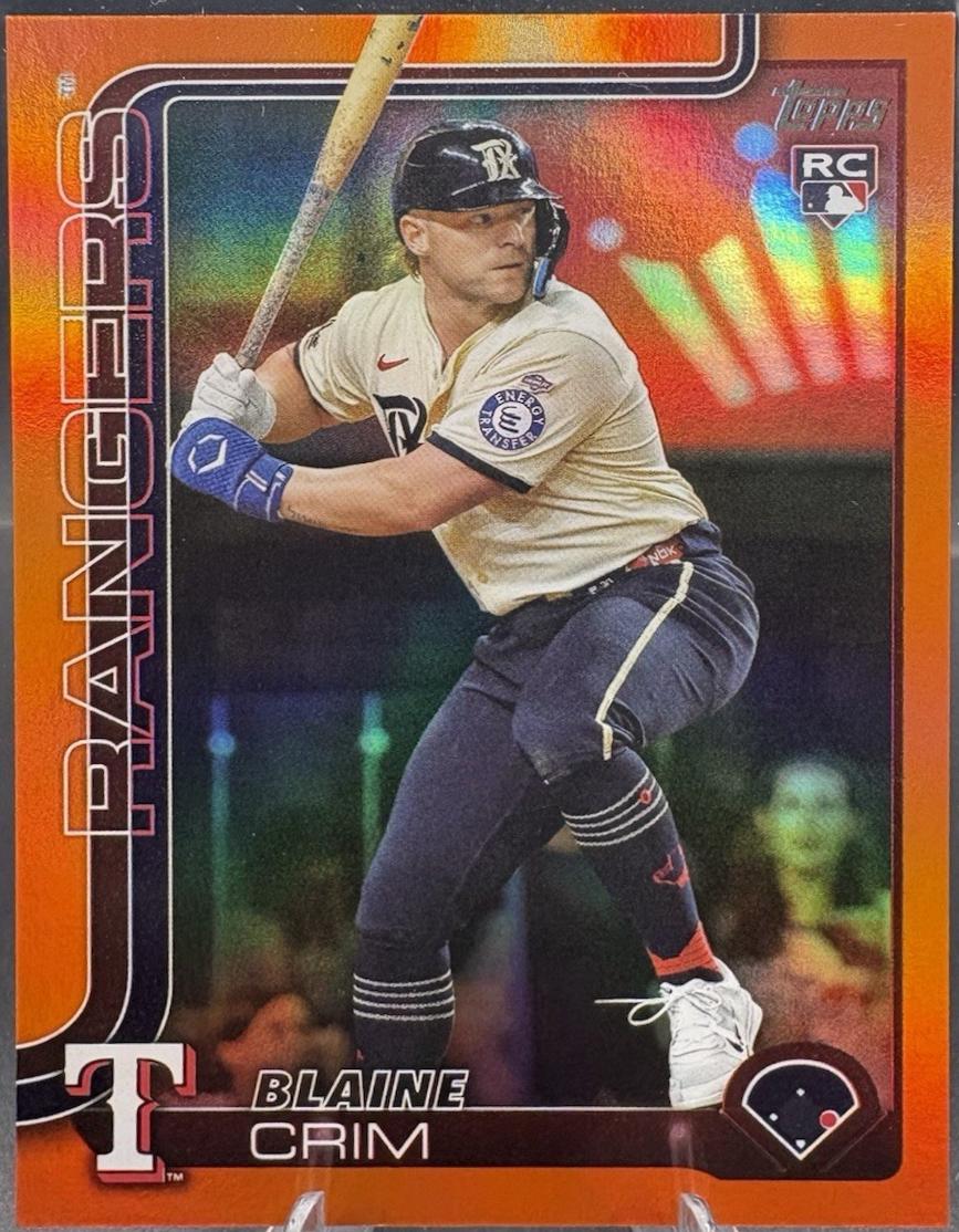 Blaine Crim [Orange Diamante Foil] #US205