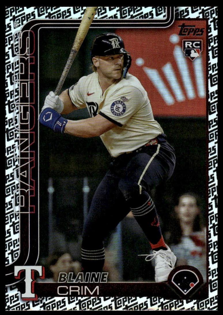Blaine Crim [Topps Logo Foil] #US205
