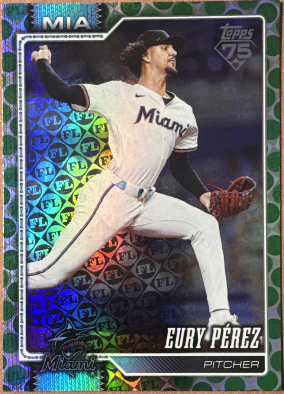 Eury Perez [Green Spring Training] #285