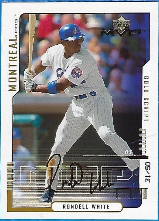Rondell White [Gold Script] #83