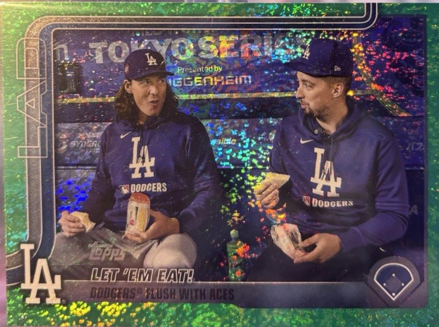 Blake Snell / Tyler Glasnow [Holo Green Foil] #US119