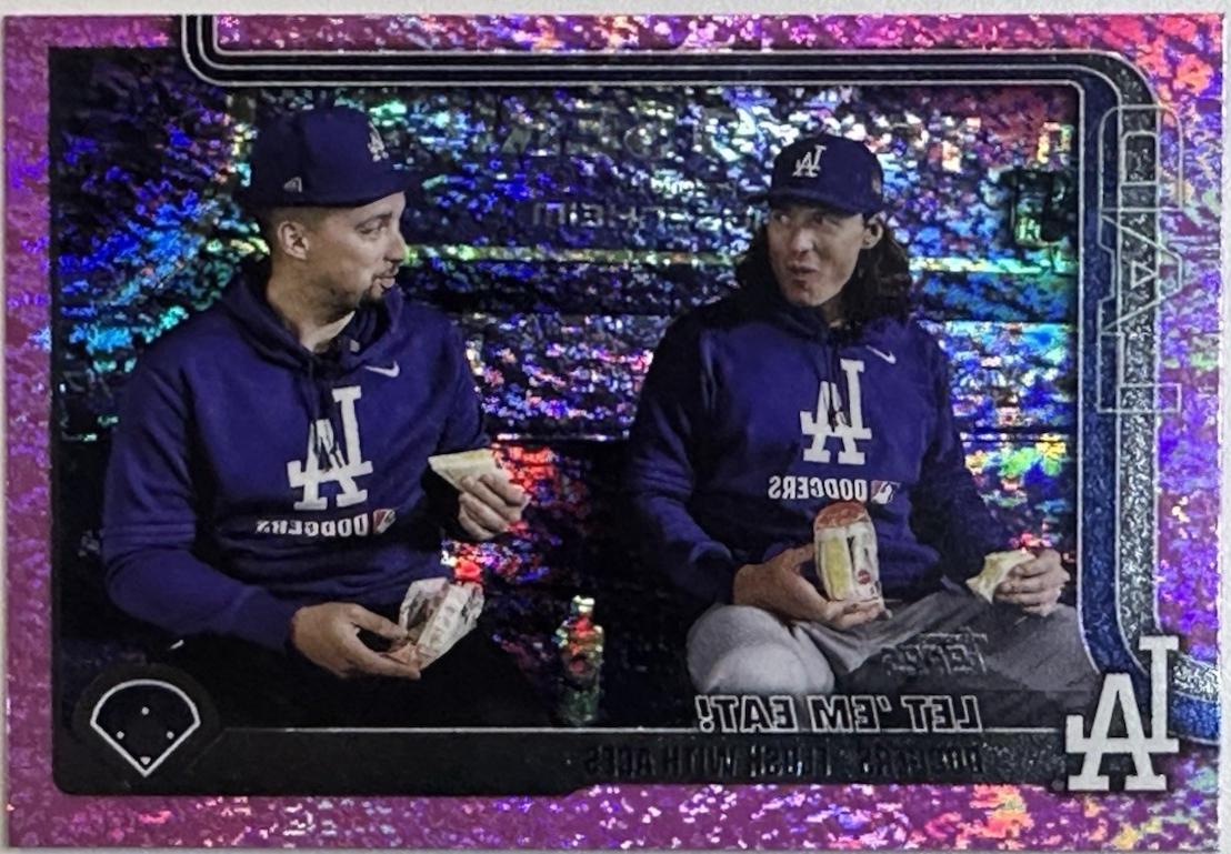Blake Snell / Tyler Glasnow [Pink Diamante Foil] #US119