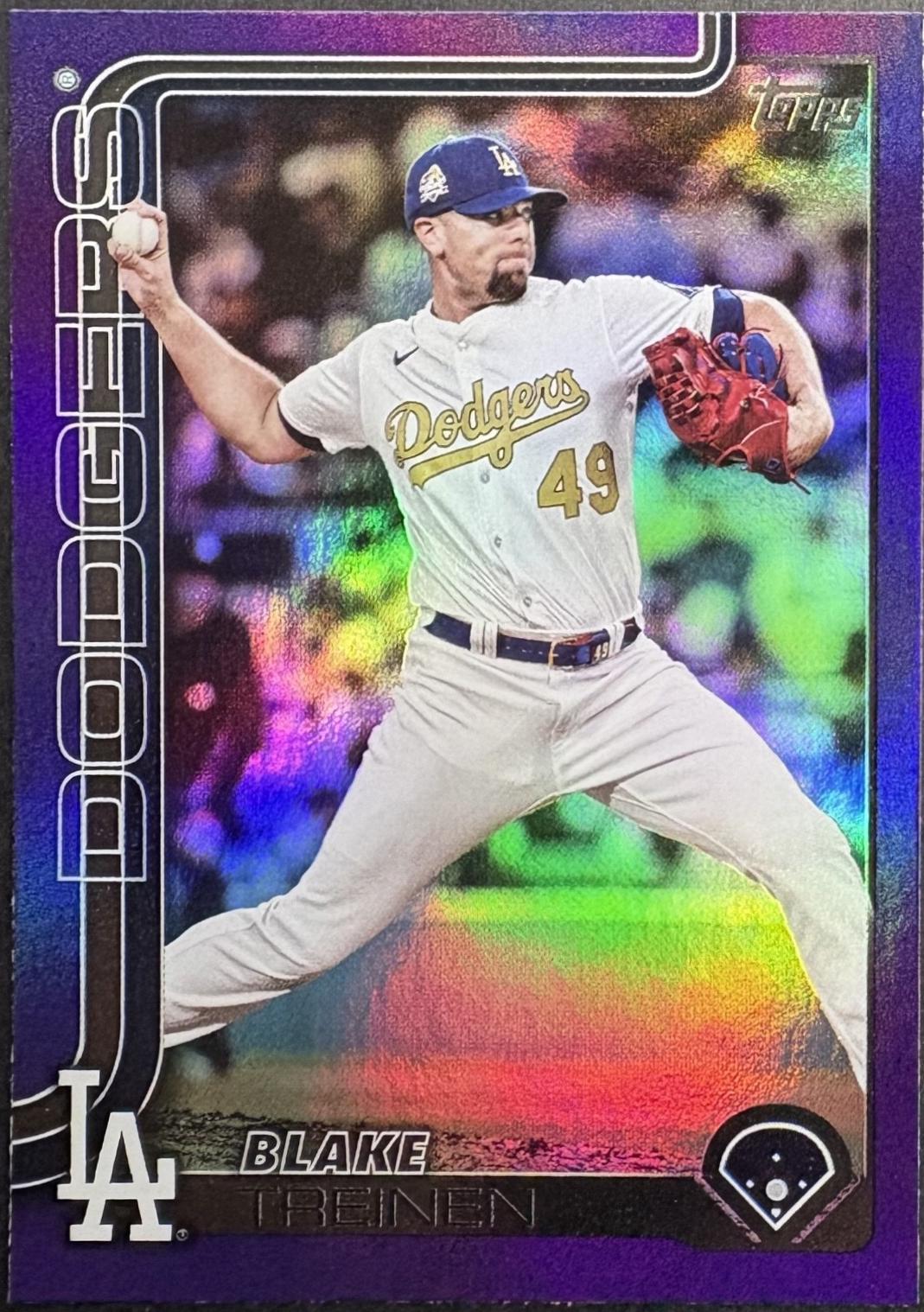 Blake Treinen [Purple Rainbow Foil] #US133