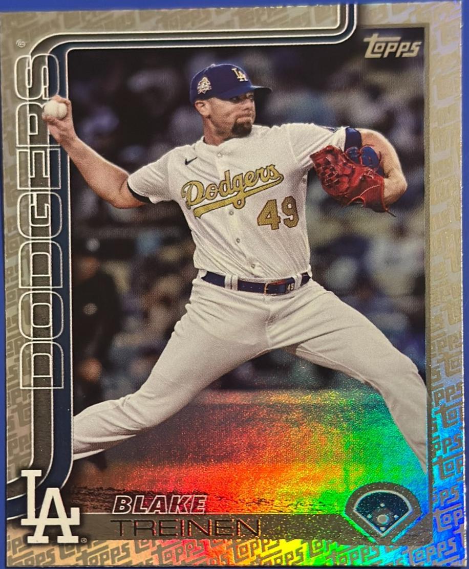 Blake Treinen [Topps Logo Foil] #US133