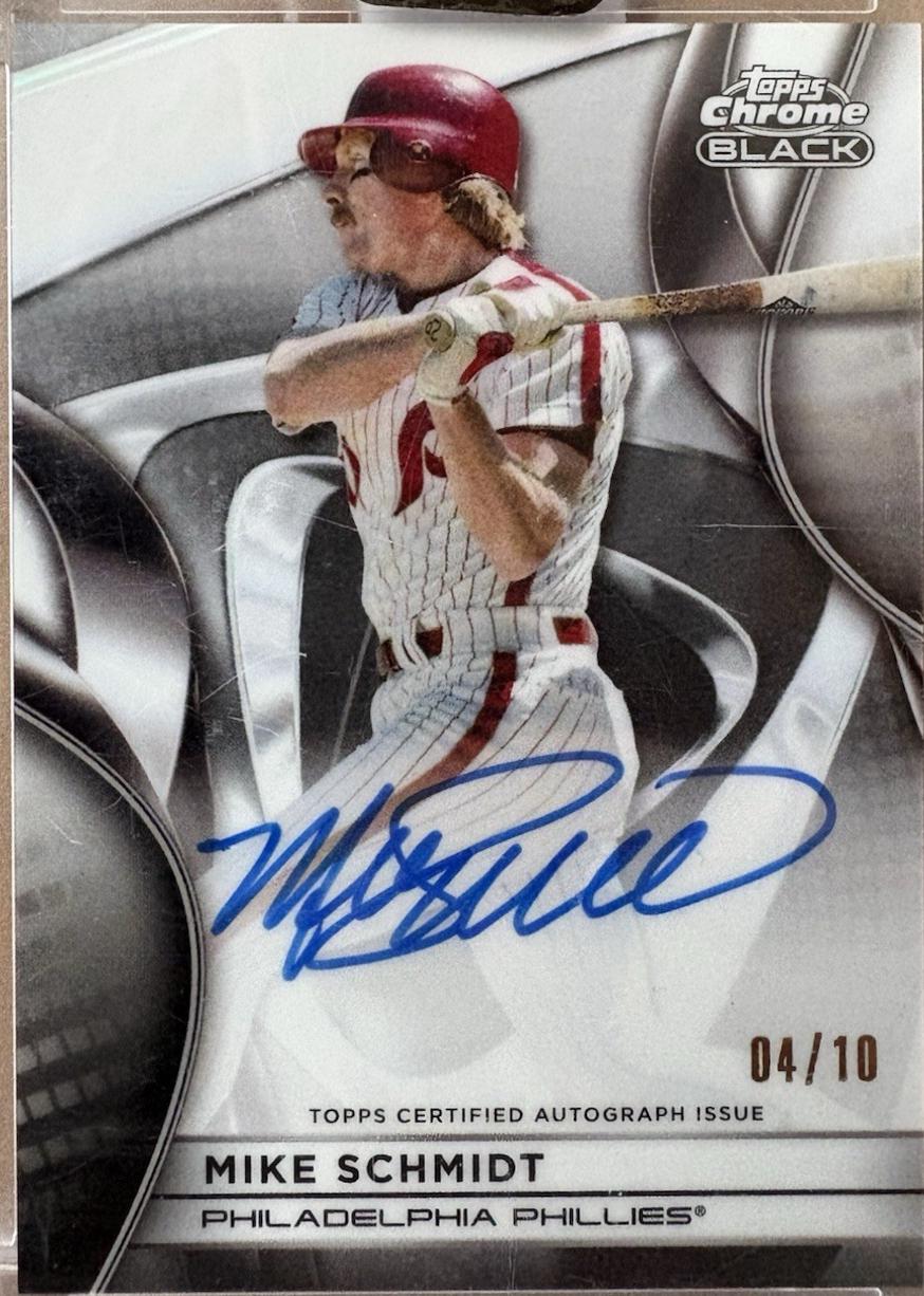 Mike Schmidt [White Refractor] #CBA-MS