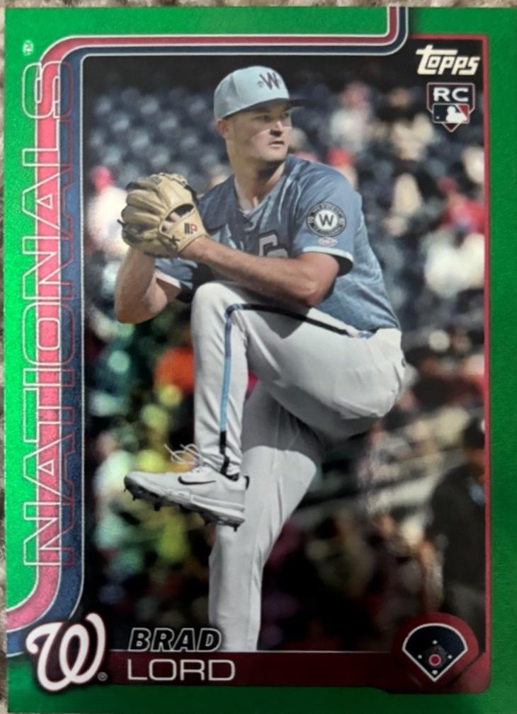 Brad Lord [Green Rainbow Foil] #US39