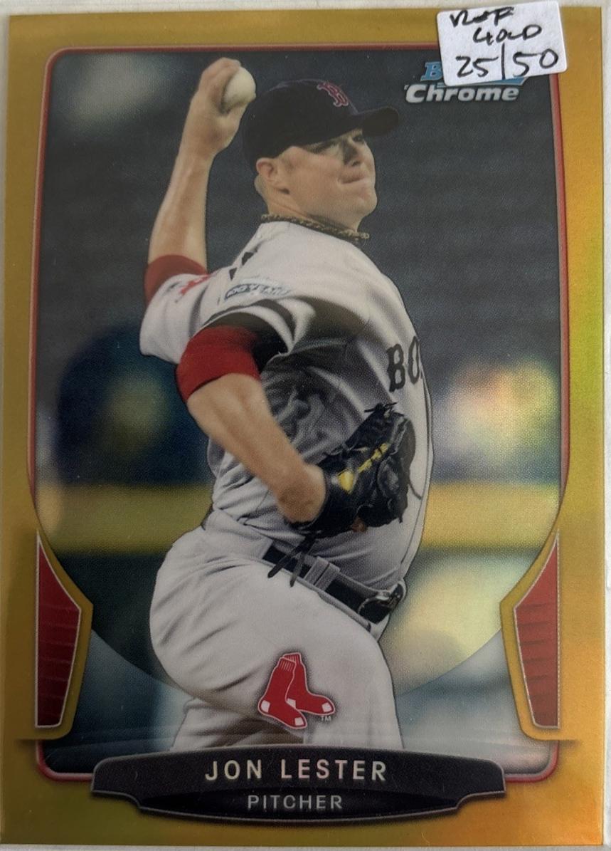 Jon Lester [Gold Refractor] #42