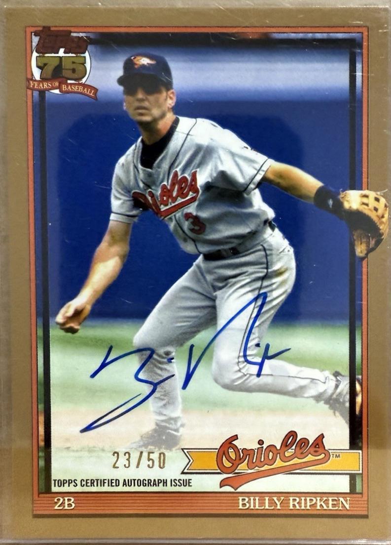 Billy Ripken [Gold] #91A-BR