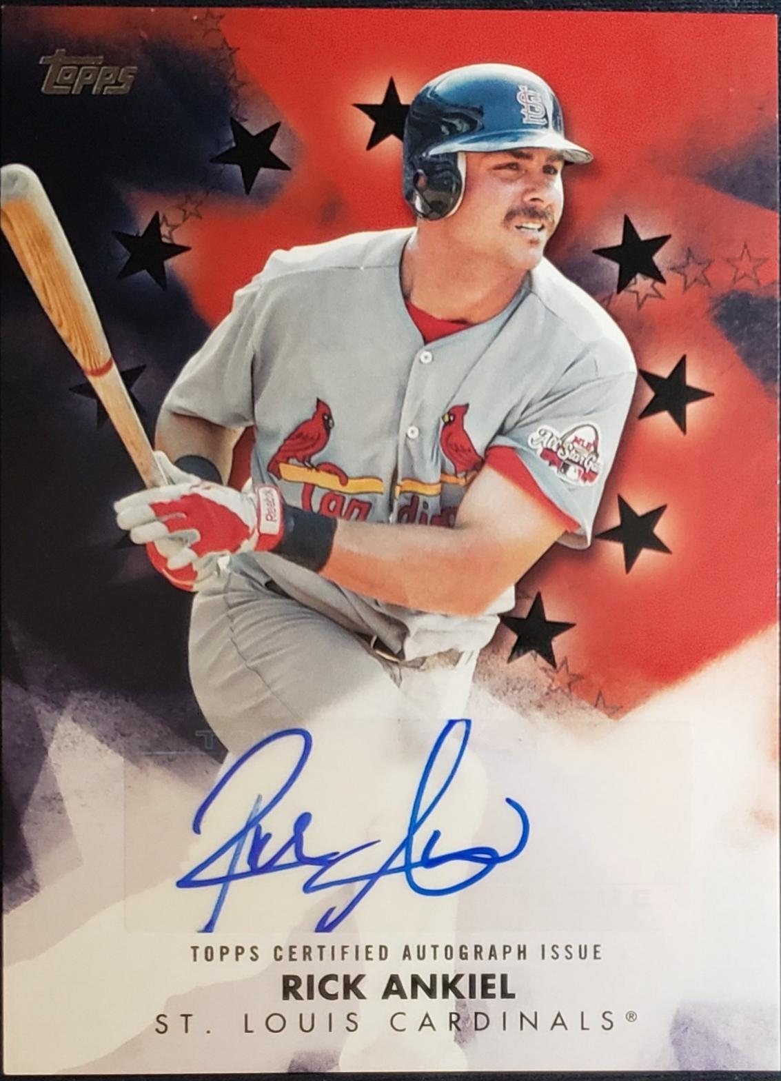 Rick Ankiel [Black] #BSA-RA