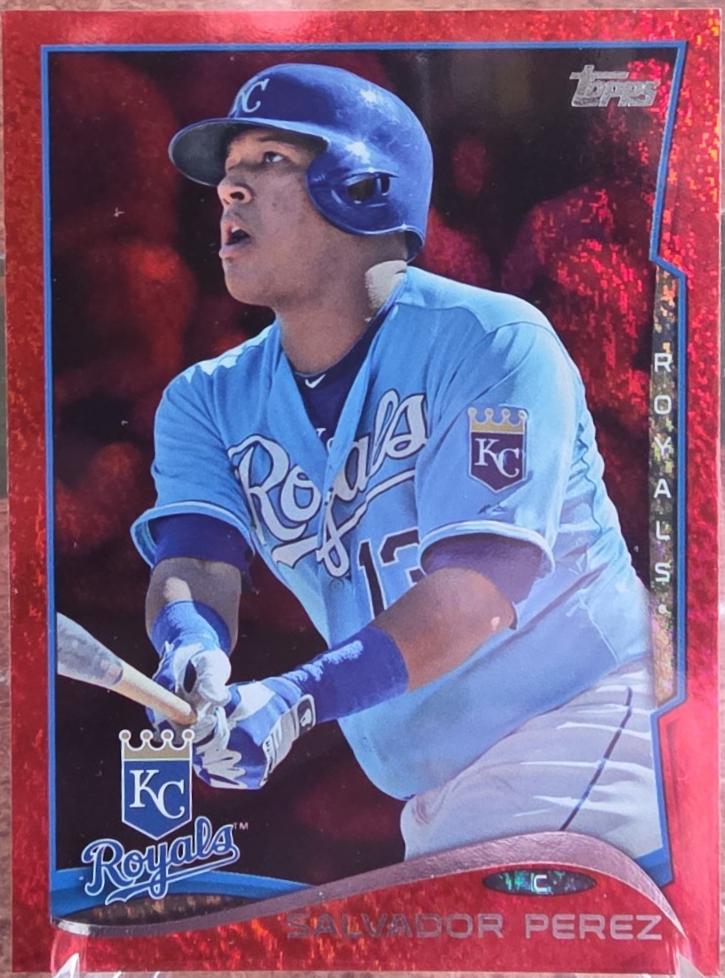 Salvador Perez [Red Hot Foil] #348
