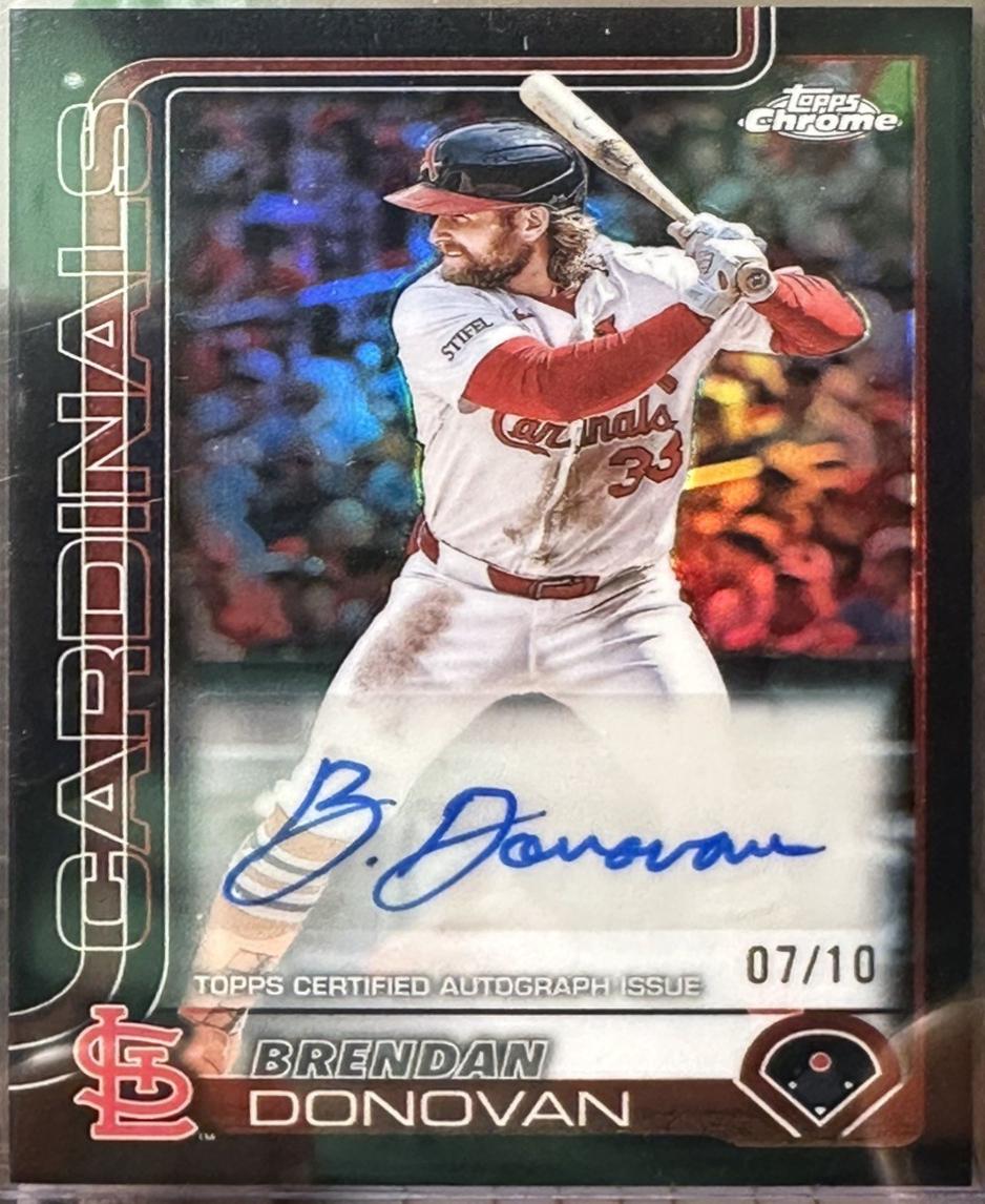 Brendan Donovan [Black Refractor] #AC-BD