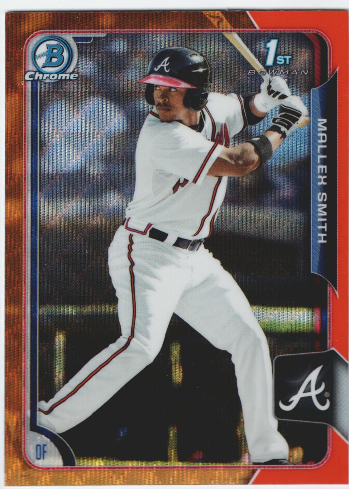 Mallex Smith [Orange Wave Refractor] #BCP199
