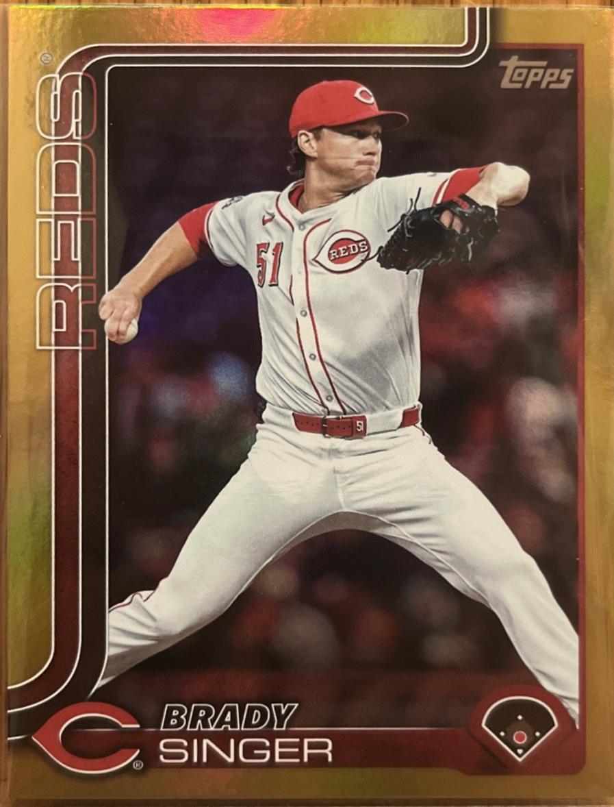 Brady Singer [Gold Border] #US344
