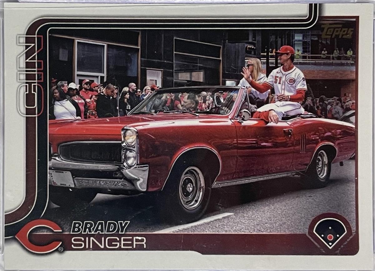 Brady Singer [Golden Mirror] #US344