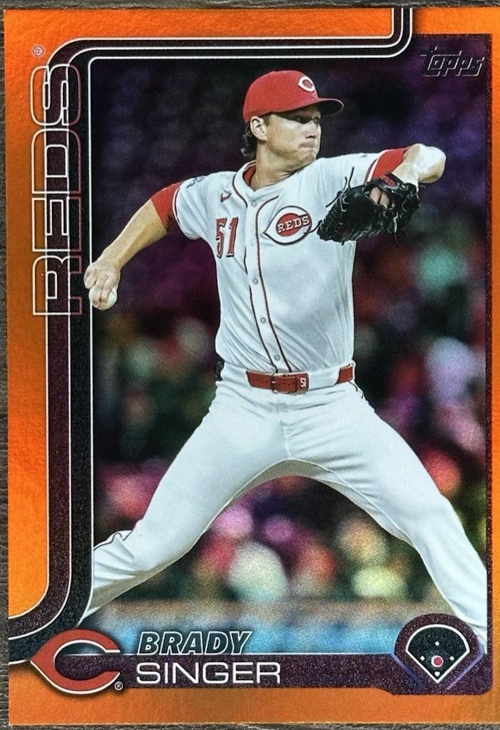 Brady Singer [Orange Diamante Foil] #US344