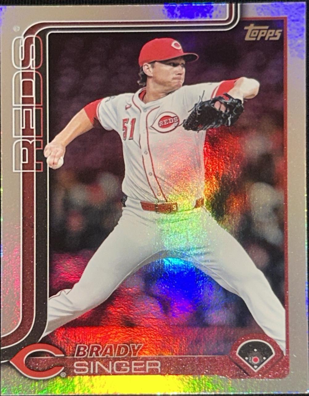 Brady Singer [Rainbow Foil] #US344