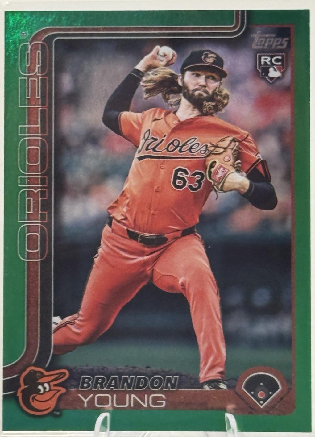 Brandon Young [Holo Green Foil] #US97
