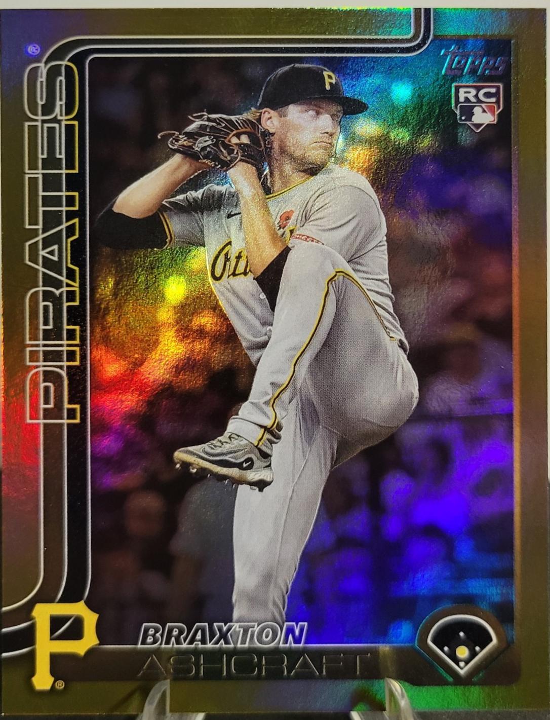 Braxton Ashcraft [Gold Rainbow Foil] #US32