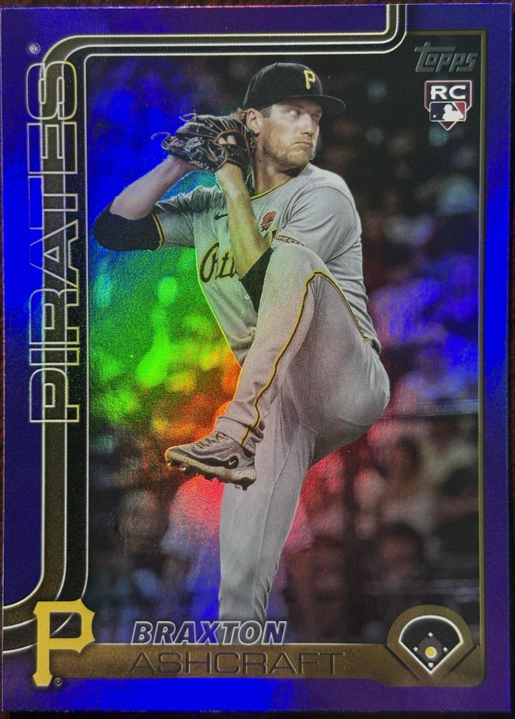 Braxton Ashcraft [Purple Rainbow Foil] #US32