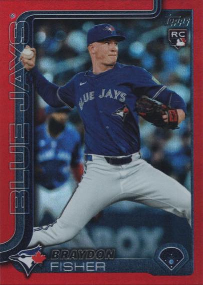 Braydon Fisher [Red Rainbow Foil] #US89